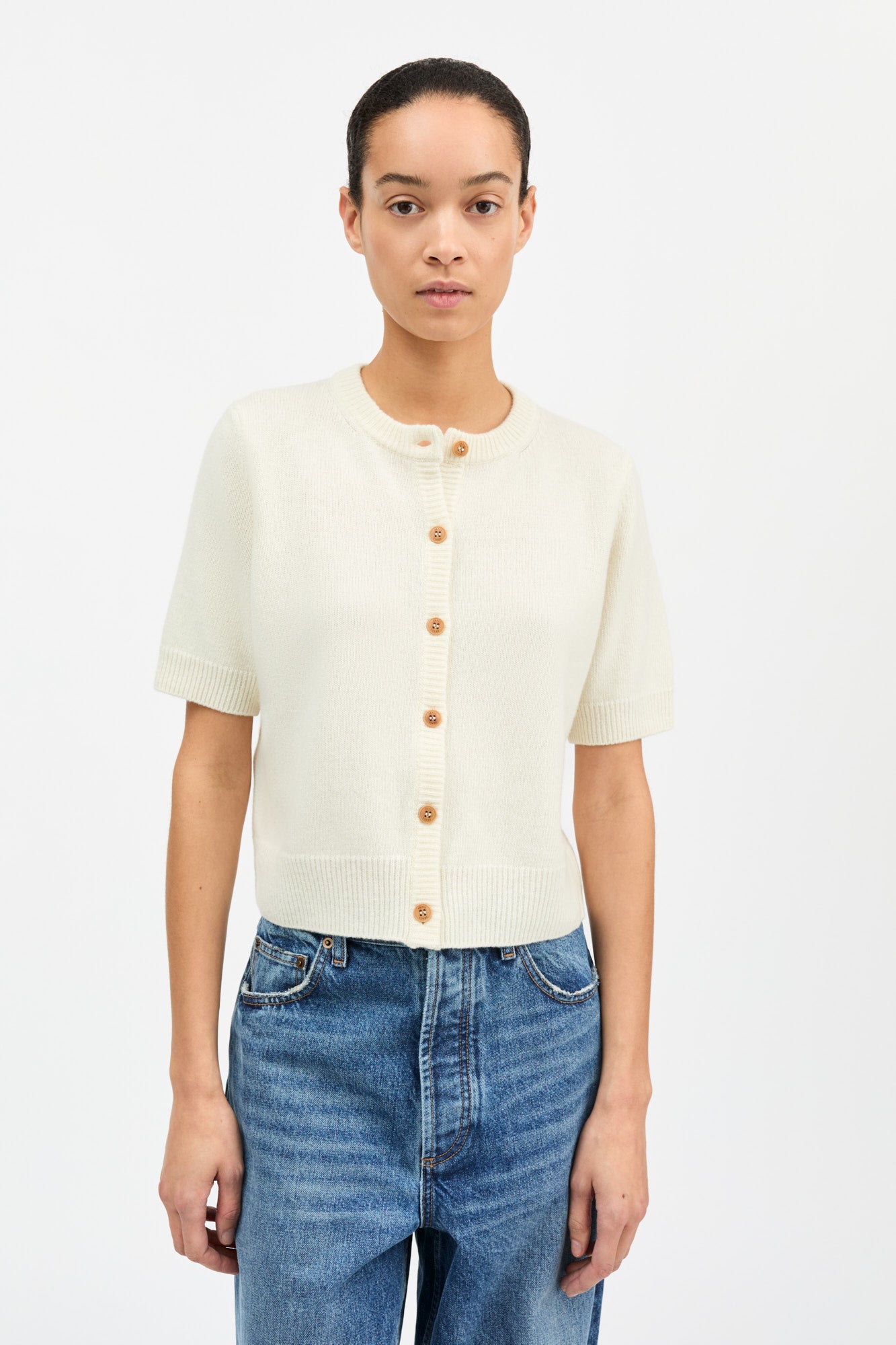 Skall Studio Carmine cardigan Cardigan White